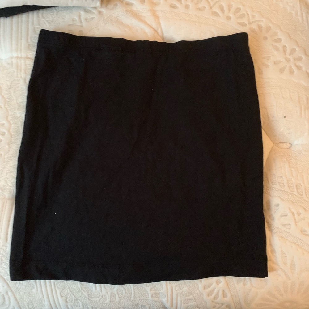 H&M black mini pencil skirt XS